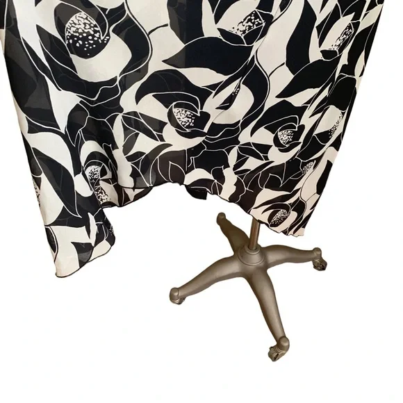 Vintage Y2K B Smart Cowl Slip Print Dress Sex City Carrie Bradshaw - Picture 10 of 10